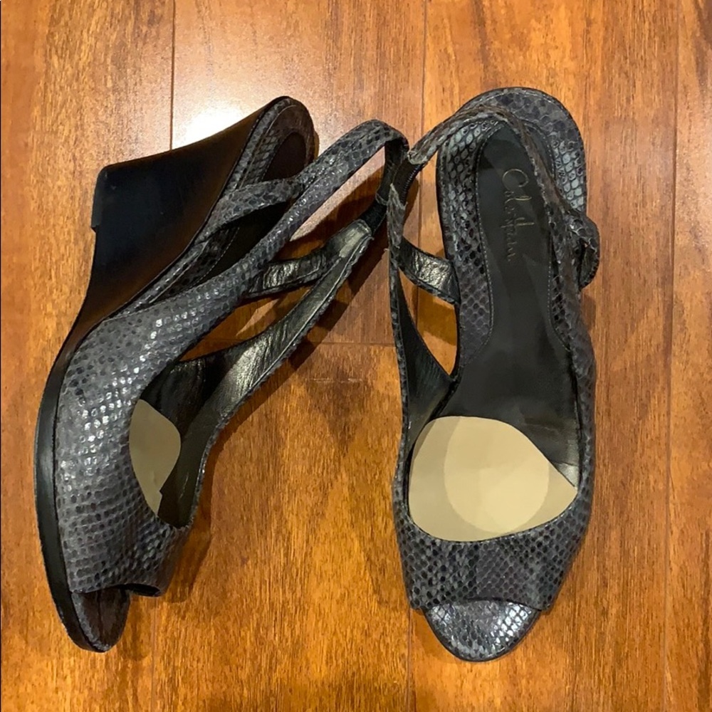 Authentic Sling Back Cole Haan Wedges